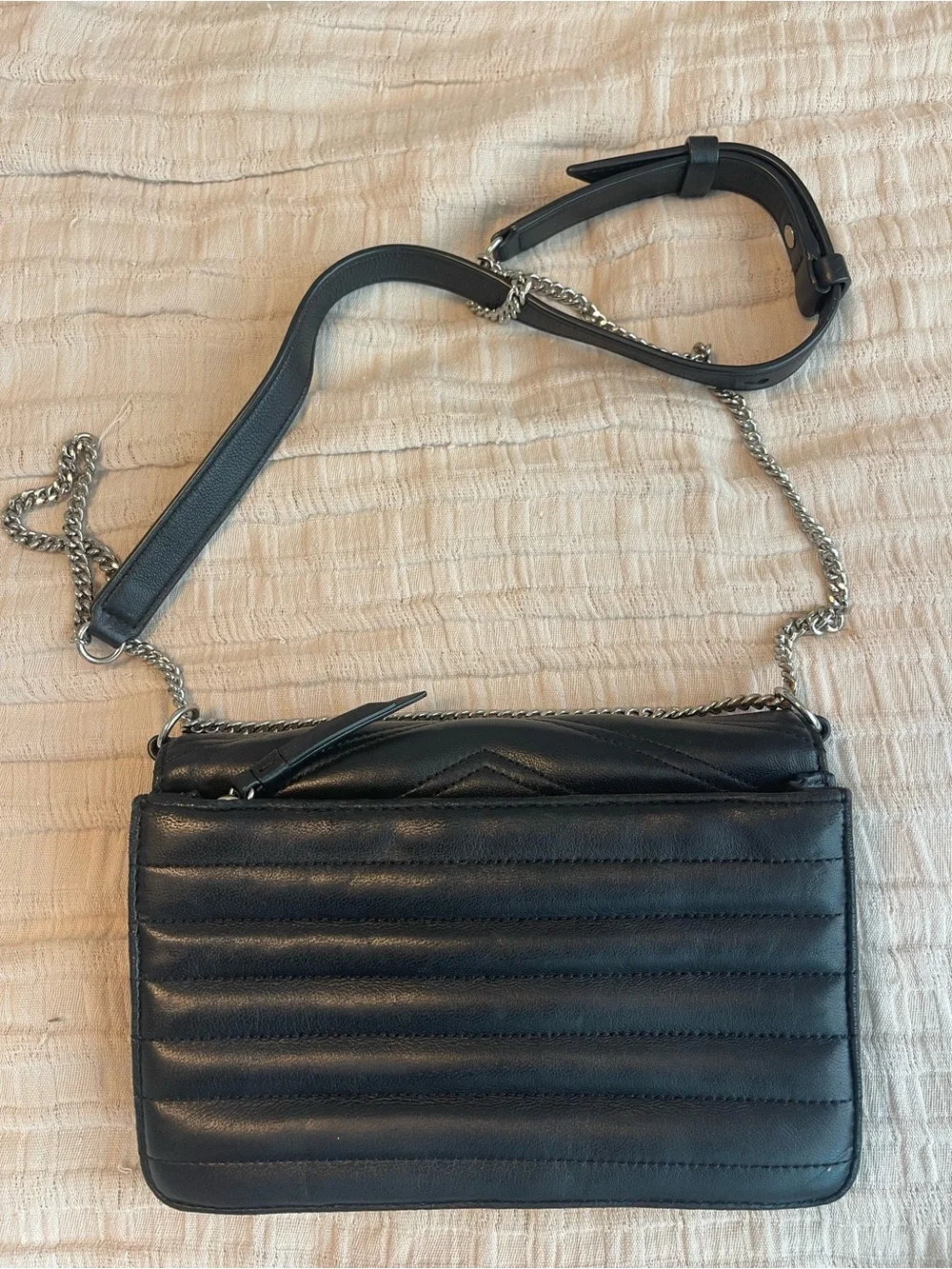 All Saints compact quilted